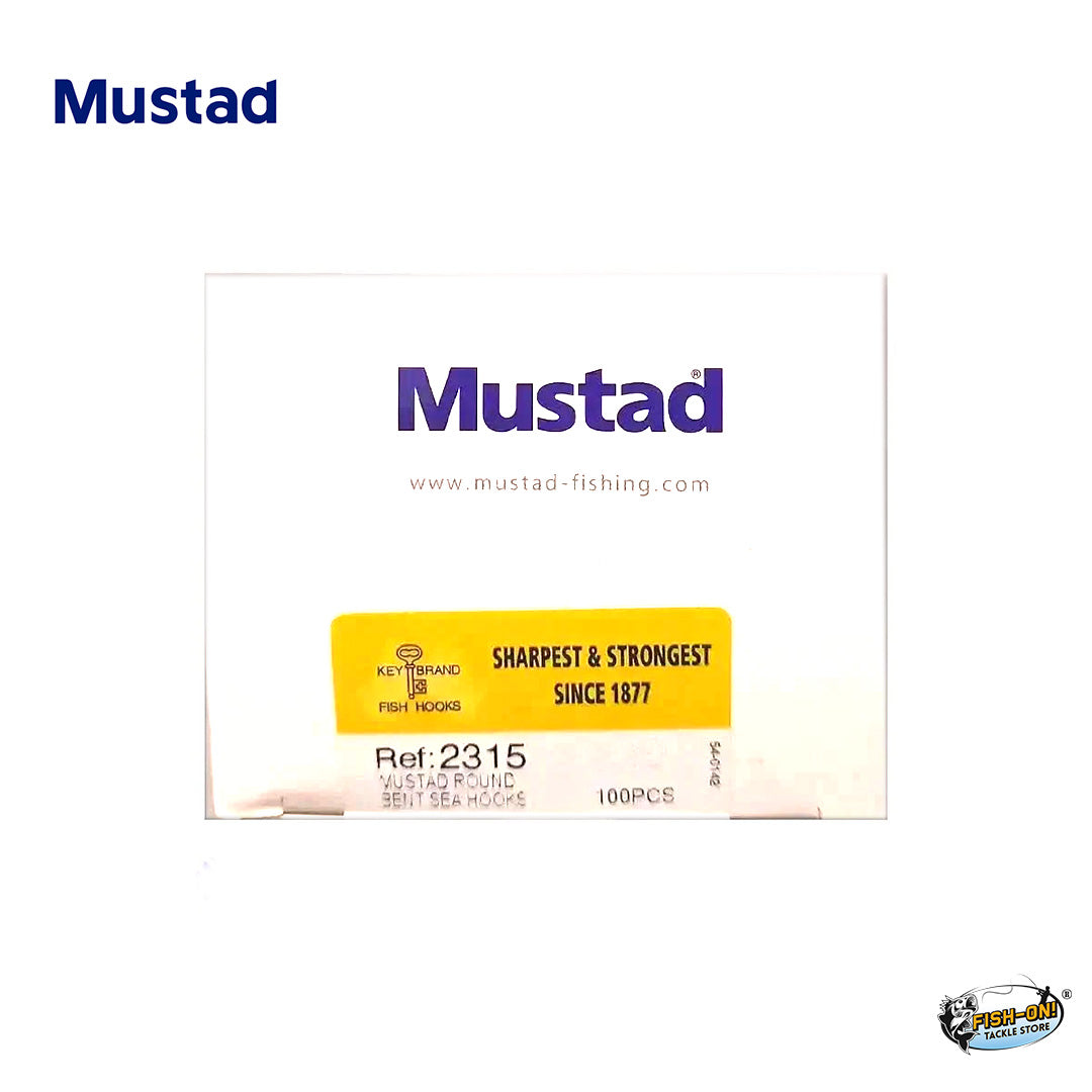 Mustad Round Bent Sea Hooks (Model : 2315)