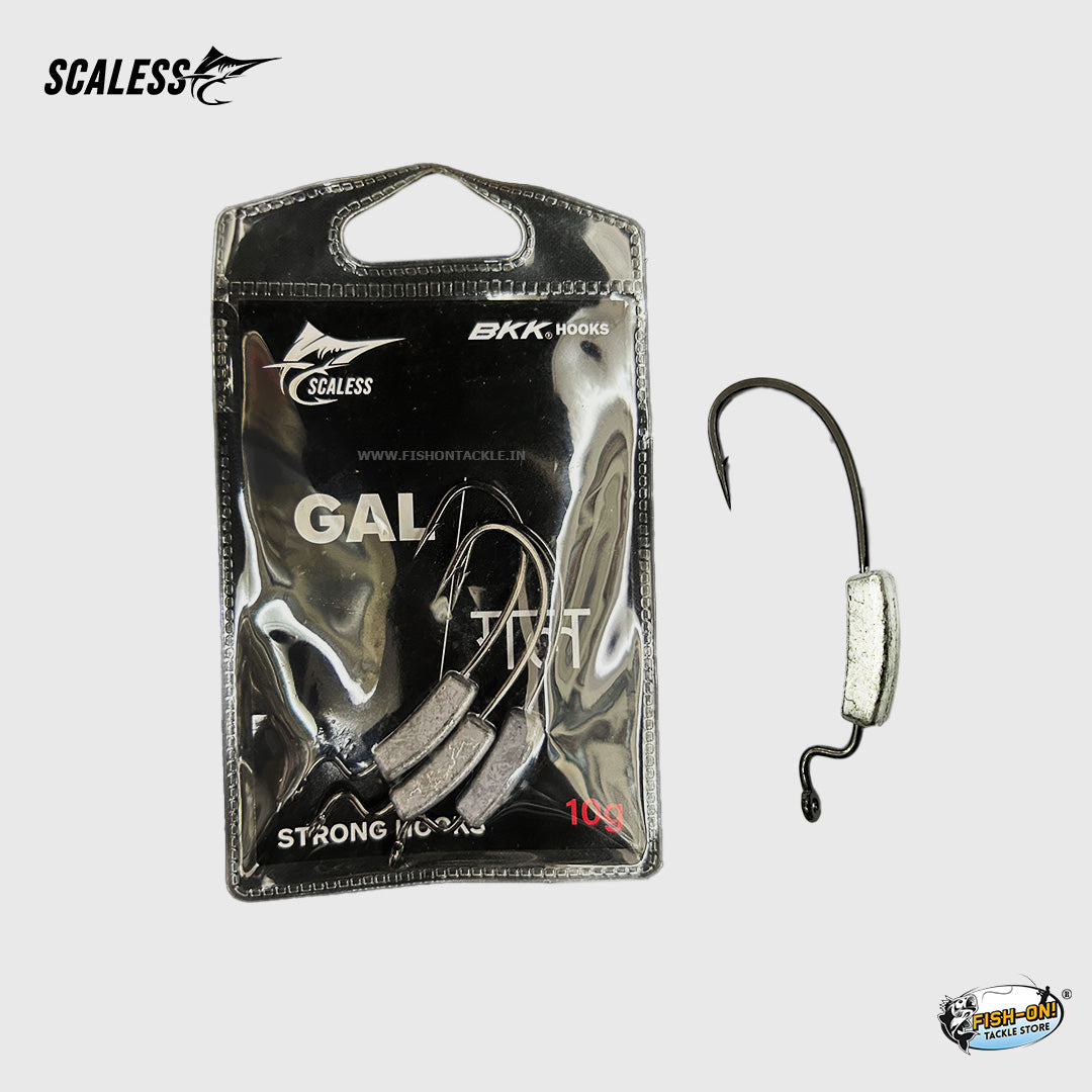 Scaless Gal Weedless Worm Hooks