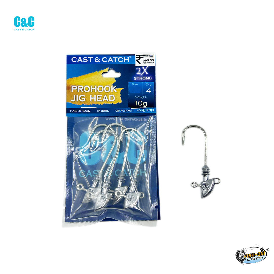 Cast & Catch Pro Hook Jig Heads