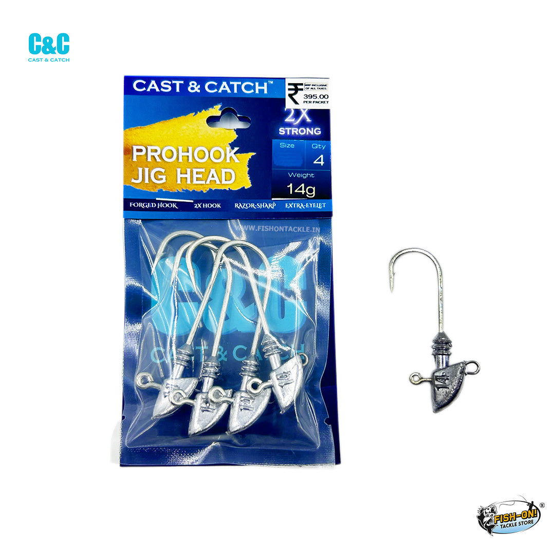 Cast & Catch Pro Hook Jig Heads