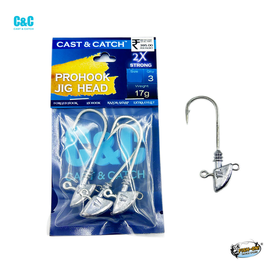 Cast & Catch Pro Hook Jig Heads