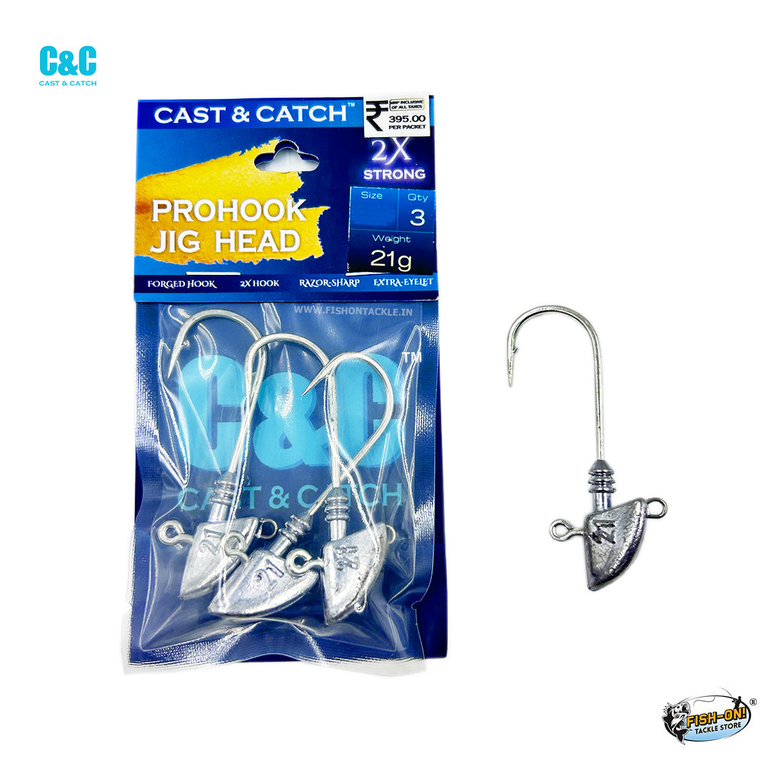 Cast & Catch Pro Hook Jig Heads