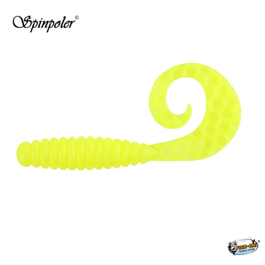 Spinpolar Curly Tail Grubs 10cm