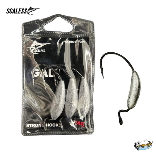 Scaless Gal Weedless Worm Hooks